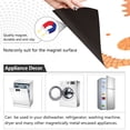 thumbnail image 4 of Yayeee Magnetic Dishwasher Cover for The Front Decoration Home Kitchen Machine Sticker Protector, Orange Seahorse, 4 of 6