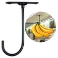 thumbnail image 4 of 2 Uds. Estante para Llaves Giratorio de 360 Grados Debajo del Gabinete Gancho Tipo Plátano Soporte para Conservación de Frutas Metal Hierro Negro Gancho para, 4 of 5