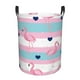 thumbnail image 1 of Fotbe Flamingo1 Cesto de Ropa con Asas, Cesto Impermeable de Gran Capacidad, Bolsa de Lavado para Dormitorio, Cesto de Ropa con Ruedas y Asas-Medium, 1 of 6