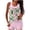 Pink bathing suits for women, variant on Nfurl 2 Piece Swimsutis for Women High Waisted Tankini Bathing Suits Tummy Control Modest Tankini Swimsuit Summer Floral Swimming Sets Hot Pink,Size L