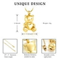 thumbnail image 3 of Urn Necklaces for Ashes Teddy Bear Cremation Jewelry for Women Gilrs Keepsake Memorial Necklace for Human Pet Ashes Pendant, 3 of 6