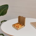 thumbnail image 5 of FRCOLOR Brown Paper Small Pizza Boxes for and Sturdy Takeout Containers 10pcs, 5 of 6