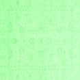 thumbnail image 1 of Ahgly Company Indoor Square Oriental Emerald Green Traditional Area Rugs, 3' Square, 1 of 4
