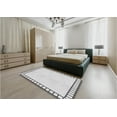thumbnail image 5 of Ahgly Company Machine Washable Indoor Round Transitional Platinum Gray Area Rugs, 4' Round, 5 of 7