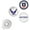 Air Force, variant on PinMart’s Officially Licensed United States Marine Corps Veteran 3 Pack Magnetic Ball Markers and Hat Clip - Golf Accessories for Men and Women - Ball Markers and Hat Clip with Magnet for Golf Hats