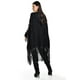 thumbnail image 3 of Capa con flecos Roman Fashion / Juvenil, 34289 (Negro) negro CH/M, 3 of 7