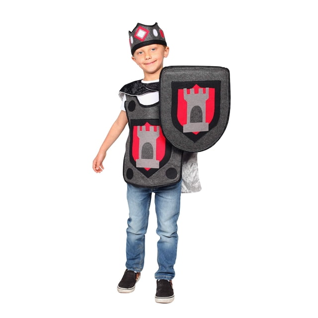 Disfraz de caballero Dress Up America Noble Knight para niños, talla pequeña