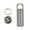 shape:L Sand Blasting A, variant on Titaniums Waterproofs Pills Box Keychains Pocket Pills Case Small Medicine Bottles Container for Outdoor Travel
