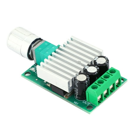 

Rated 7A DC Motor Speed Controller DC12~30V PWM Frequency 15khz Stepless Speed Regulation For Home LED Dimming Motor Speed