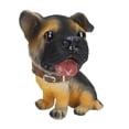 thumbnail image 3 of Adornos para perros modelo animal, resina linda simulada, adornos de escritorio para perros grandes, juguete, funcionalidad inteligente para perros pequeños y lindos simulados, 3 of 14