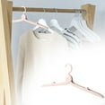 thumbnail image 2 of Travel Folding Clothes Hanger - PP+Aluminum, Lightweight (38g) - 40cm Wide, Anti- - Foldable (14x7x1.5cm), Multi-Purpose, Holds 2.5kg, 2 of 4