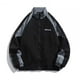 thumbnail image 1 of Chaqueta estilo Hip Hop para hombre, abrigo universitario de manga larga con cuello levantado, retales de venta al por menor, cazadora de bloques de Color, chaqueta universitaria fina, 1 of 5
