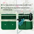 thumbnail image 6 of Garden Kneeler Tool Bag Stool Pouch Seat Storage Tote Hanging Organizer Us, 6 of 6