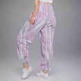 thumbnail image 5 of SERTG Kids Print Jogger Pants Elastic Drawstring Waist Cuff Ankle Home Sweatpants with Pockets Comfortable Casual Long Pants for Boys and Girls 3-14 Years(Purple,9 Years), 5 of 7
