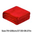 thumbnail image 3 of Dmlowu Fleece Blanket 28x40" Luxury Soft Blanket Lightweight Comfortable Throw Blanket Extra Warm Solid Color Bed Blanket for School Office Home Couch, 3 of 4
