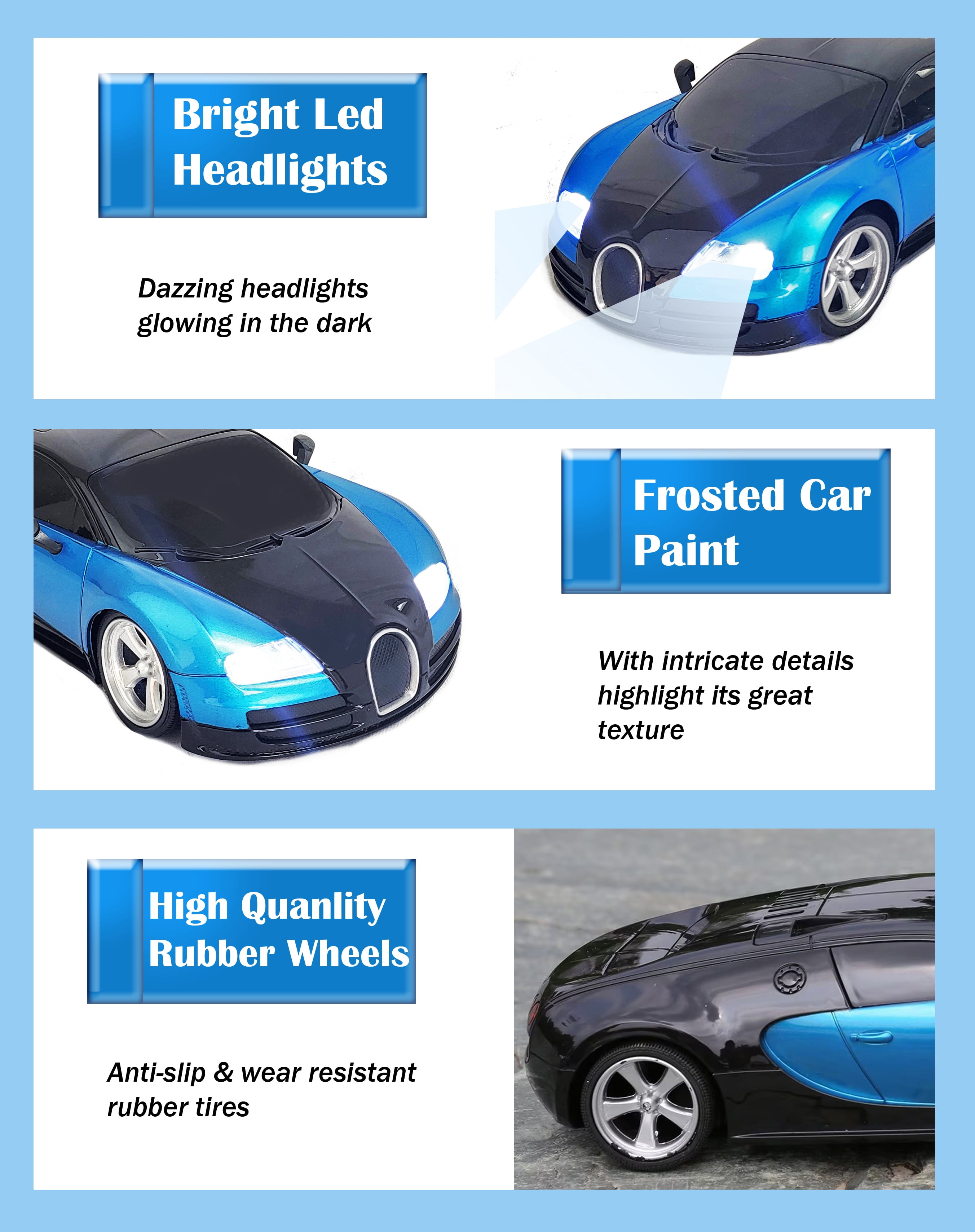 Remote Control Turbo Fleet Racing Car 1:16