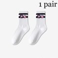 thumbnail image 1 of 2024 nuevos calcetines Kawaii HelloKittys para mujer, casuales, de moda, de tubo medio, cómodos, multicolores, para primavera y otoño, 1 of 1