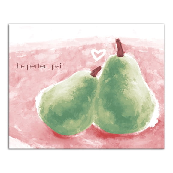 Creative Products The Perfect Pair 20 x 16 Canvas Wall Art