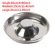 thumbnail image 4 of Cuenco de acero inoxidable de gran capacidad para perros, cuencos para comida para mascotas, cuencos para comida para gatos y perros, comedero para cachorros de metal, duradero y económico, 4 of 5