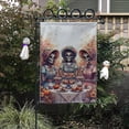 thumbnail image 3 of TiniDecor Skeleton Ladies Tea Party Garden Flag – 36”x60” Victorian Halloween Tea Time Outdoor Décor, 3 of 5