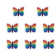 thumbnail image 1 of 8 pinzas para el pelo con diseño de arcoíris para mujeres y niñas, accesorios para el pelo, 1 of 8