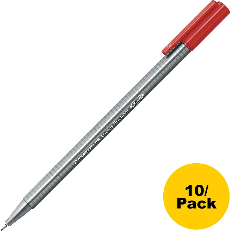 Staedtler Triplus Fineliner 10-piece Porous Point Pens - The Office Point