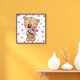 thumbnail image 4 of Cuadros Decorativos 5D dibujos animados oso patrón diamante pintura completo redondo taladro Rhinest Tmvgtek embutido en tela, 4 of 7