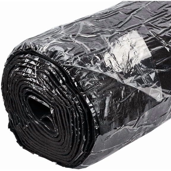 Sound Deadening Material 196 mil(5mm) 19sqft Car Sound Deadening Mat Adhesive Automotive Sound Dampening Foam for Noise Insulation and Vibration Dampening 177x15.7"