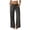 AA-Gray, variant on White Women's Baggy Wide Leg Linen Casual Pants Summer Drawstring Ruffle High Waist Palazzo Trousers with Pockets L