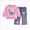 A145-Red, variant on Toddler Baby Girl Outfits Long Sleeve Letter Embroidery Tops and Elastic Waist Pants Set 6-12 Months 12-24 Months 2t 3t 4t 5t 6t 7t 8t 9t Children Hot Pink 4-5 Years