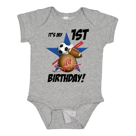 

Inktastic 1st Birthday All Stars Gift Baby Boy Bodysuit