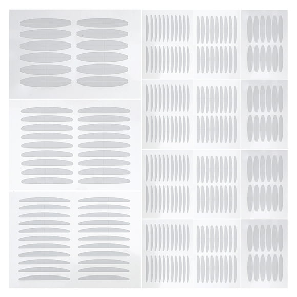 BRIGHTFUFU 30 hojas de cintas para párpados, cinta de doble cara para párpados, tiras invisibles para levantar párpados.