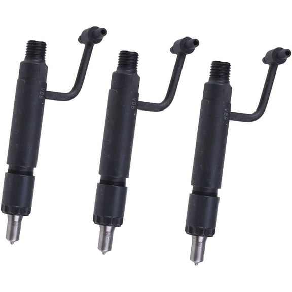 New 3Pcs Fuel Injector MIA880416 AM875328 Compatible with John Deere 655 755 756 855 856 Compact Utility Tractors