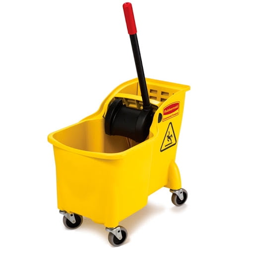 Cubeta con Exprimidor Rubbermaid Tandem 29.3 Litros