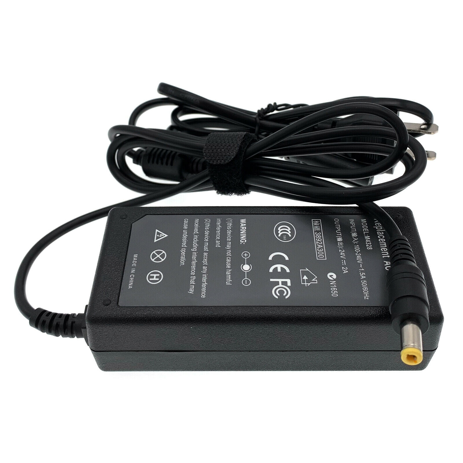 Beneficiary Pull out the same Generic 24V AC Adapter Charger For Logitech Racing Wheel G27 G25 Power  Supply - Walmart.com