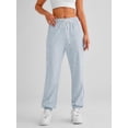 thumbnail image 3 of GHSDFBB Women's Cinch Bottom Sweatpants High Waisted Athletic Joggers, 3 of 6