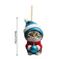 thumbnail image 3 of Hot6sl Ofertas y Liquidaciones Colts And Mochila Forma Coche de Gatito Navideño, Decoración Navideña para El Hogar, 3 of 7