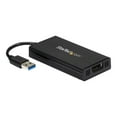 thumbnail image 1 of StarTech.com USB 3.0 to DisplayPort Adapter - DisplayLink Certified - 4K 30Hz - USB / DisplayPort adapter - TAA Compliant - USB Type A (M) to DisplayPort (F) - USB 3.0 - 30 ft - 4K support, USB power - black - for P/N: MDP2DPMM10, MDP2DPMM3, MDP2DPMM6, MDP2DVIMM6BS, TB33A1C, 1 of 9