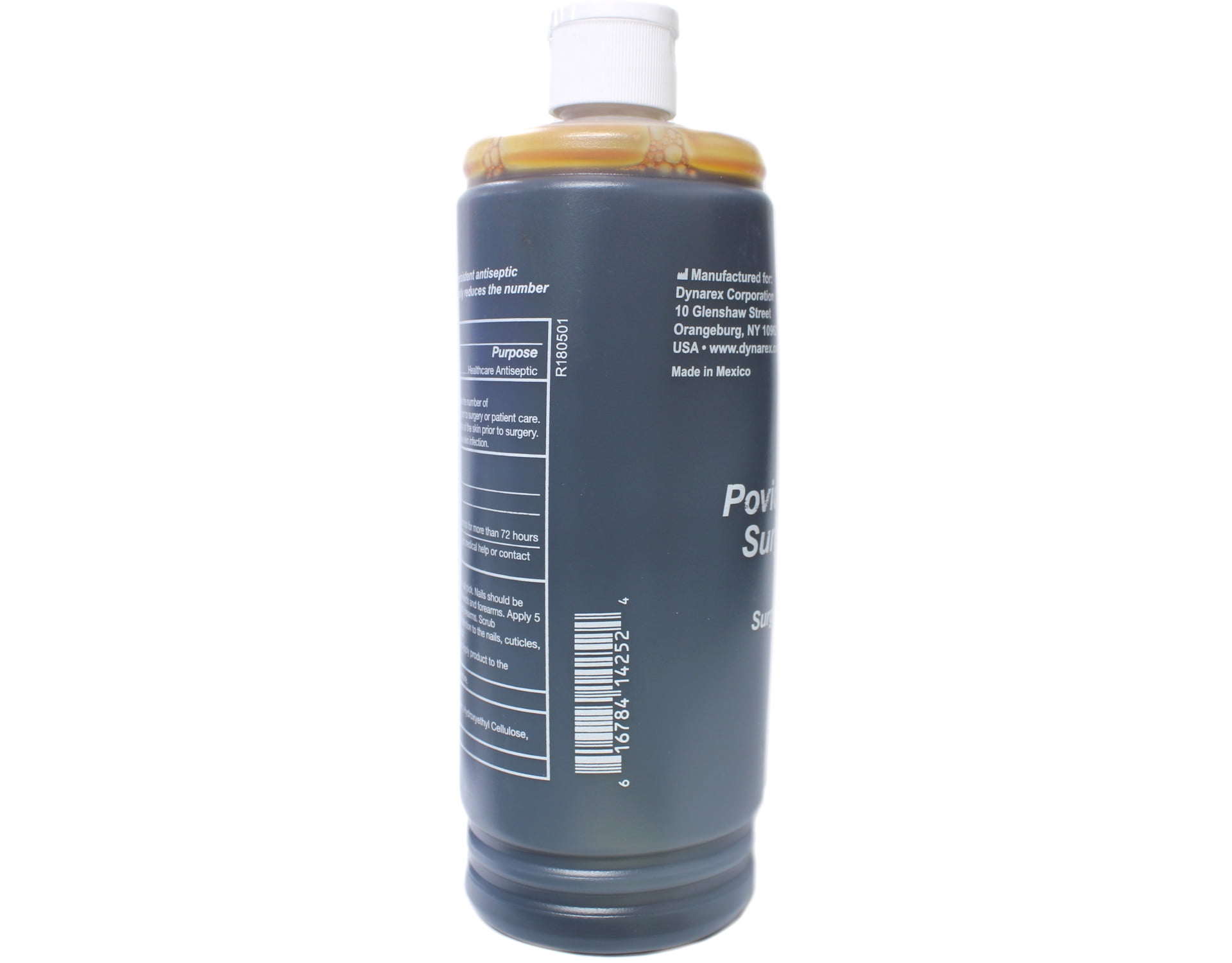 4 Pack Dynarex Povidone Iodine Surgical Scrub Solution, 16oz Each