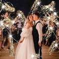 thumbnail image 6 of Tinsel Party Streamers,QZS Tinsel Wedding Wands,20pcs Light up Wedding Streamers with LED for Holiday,Birthday Party,Favors,Bridal Shower,Multicolor, 6 of 6