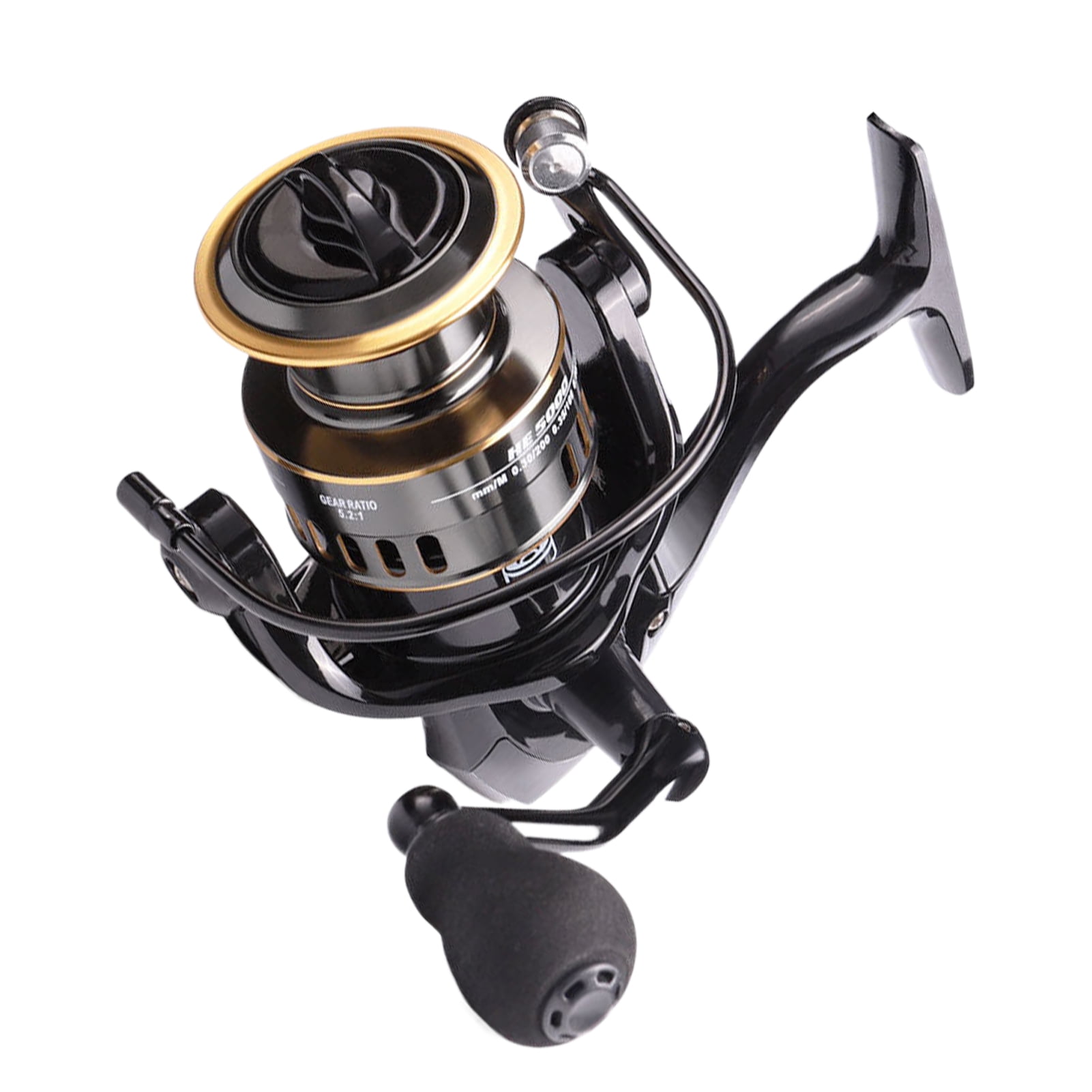 Langgg Left/Right Hand Retrieve Metal Gear Spin Ning Wheel Bass