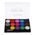 thumbnail image 4 of KLKCMS 2 Set 15 Colors Non- Face & Body Paint Painting Make Up Fancy Party Kit, 4 of 9