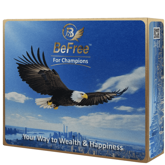 BeFree for Champions – Financial Strategy Board Game for Adults & Family | Learn Cash Flow, Money Management, Smart Investing & Achieve Life Goals Through Fun Gameplay