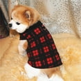 thumbnail image 4 of Plush Fleece Dog Vest for Small Puppies Warm Villus Winter Apparel Cozy Pet Clothing Comfortable Soft Doggy Sweater Cold Weather Wear, 4 of 5