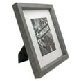 thumbnail image 2 of The Display Guys LUXURY MADE AFFORDABLE (Set of 4) 8”x10” TEMPERED GLASS Photo Frame in Grey Walnut Wood Finish Beveled Profile Elegant Contemporary, 2 of 7