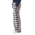 thumbnail image 2 of #FollowMe Fleece Pajama Pants for Men / Sleepwear / PJs (XXX-Large, Beige, Navy & Red), 2 of 3