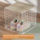 thumbnail image 3 of Organizadores de armario Hencawima, apilables, 3 unidades con tapa de madera, color blanco, 3 of 7