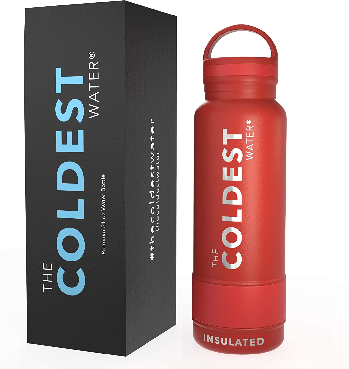 The Coldest Water Bottle 21oz Standard Mouth Insulated Stainless