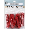 thumbnail image 2 of Canvas Corp CLS2129 3.5-Inch-by-.25-Inch Red Decorative Clothespins 12 Pieces, 2 of 2