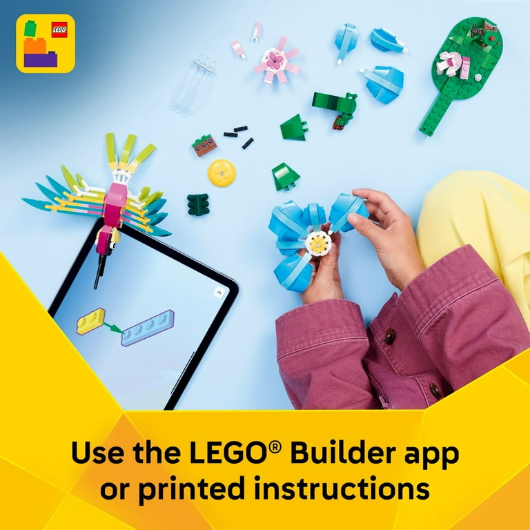 LEGO Creator 3 in1 Wild Animals: Colorful Hummingbird Building Toy
